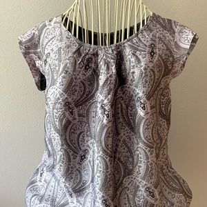 💜 Lavender Paisley H&M dress